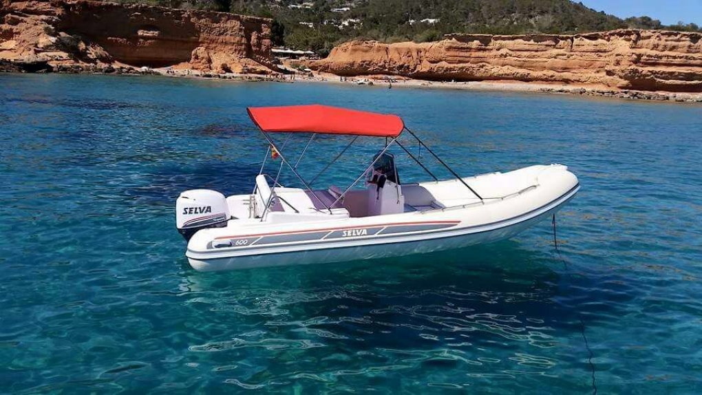 rib hire ibiza Selva D600 DS-2