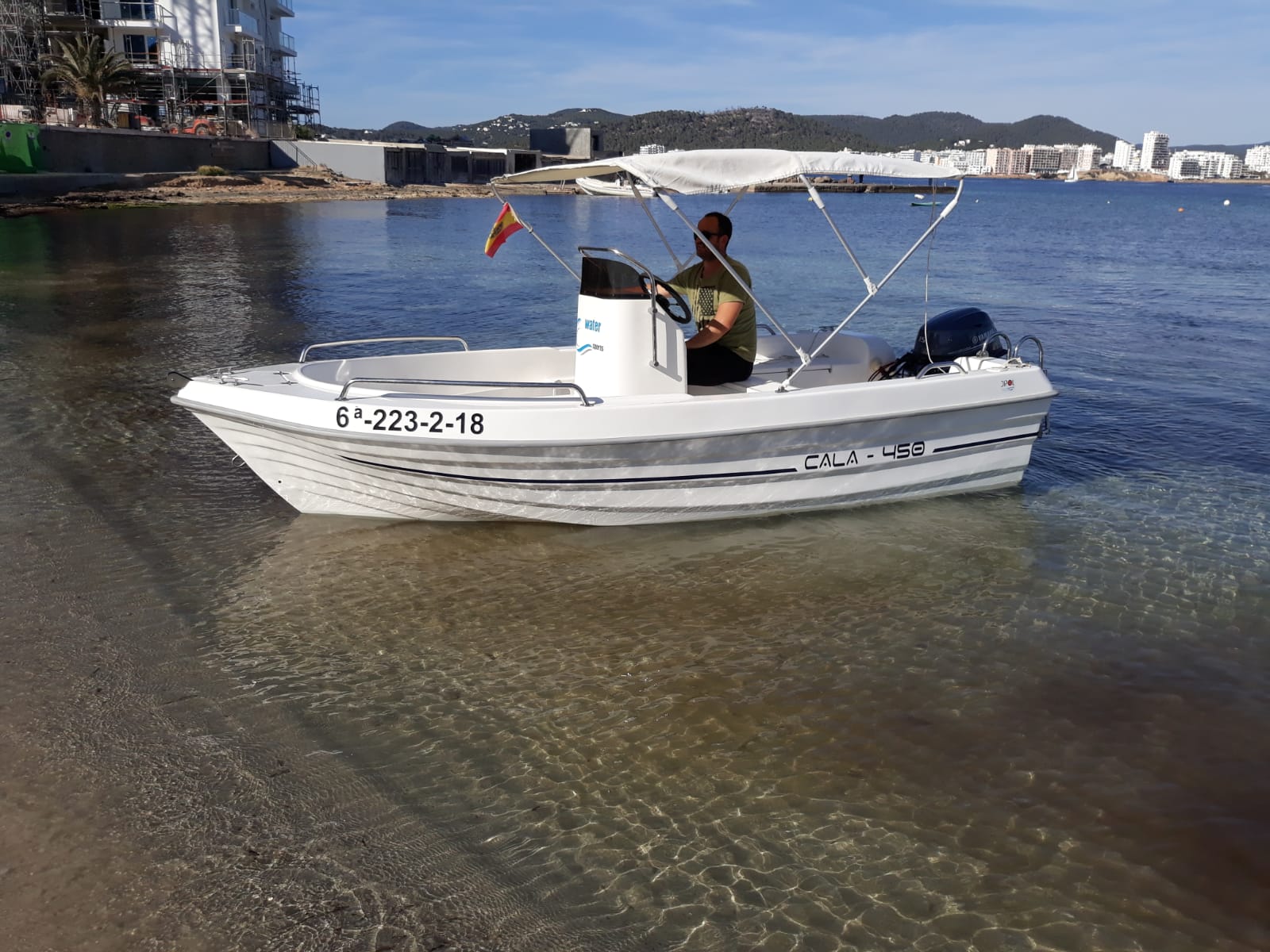 Boat Rental no licenses required in Ibiza full day. -1