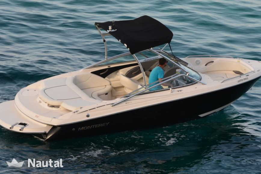 Monterrey 214 boat motor hire ibiza-1