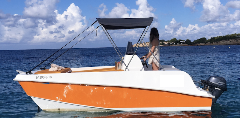 Boat not licences ibiza small boat ibiza -2